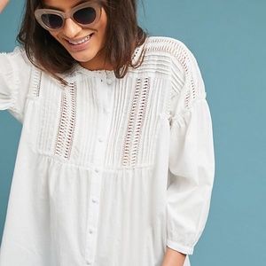 Anthropologie new with tags white button down